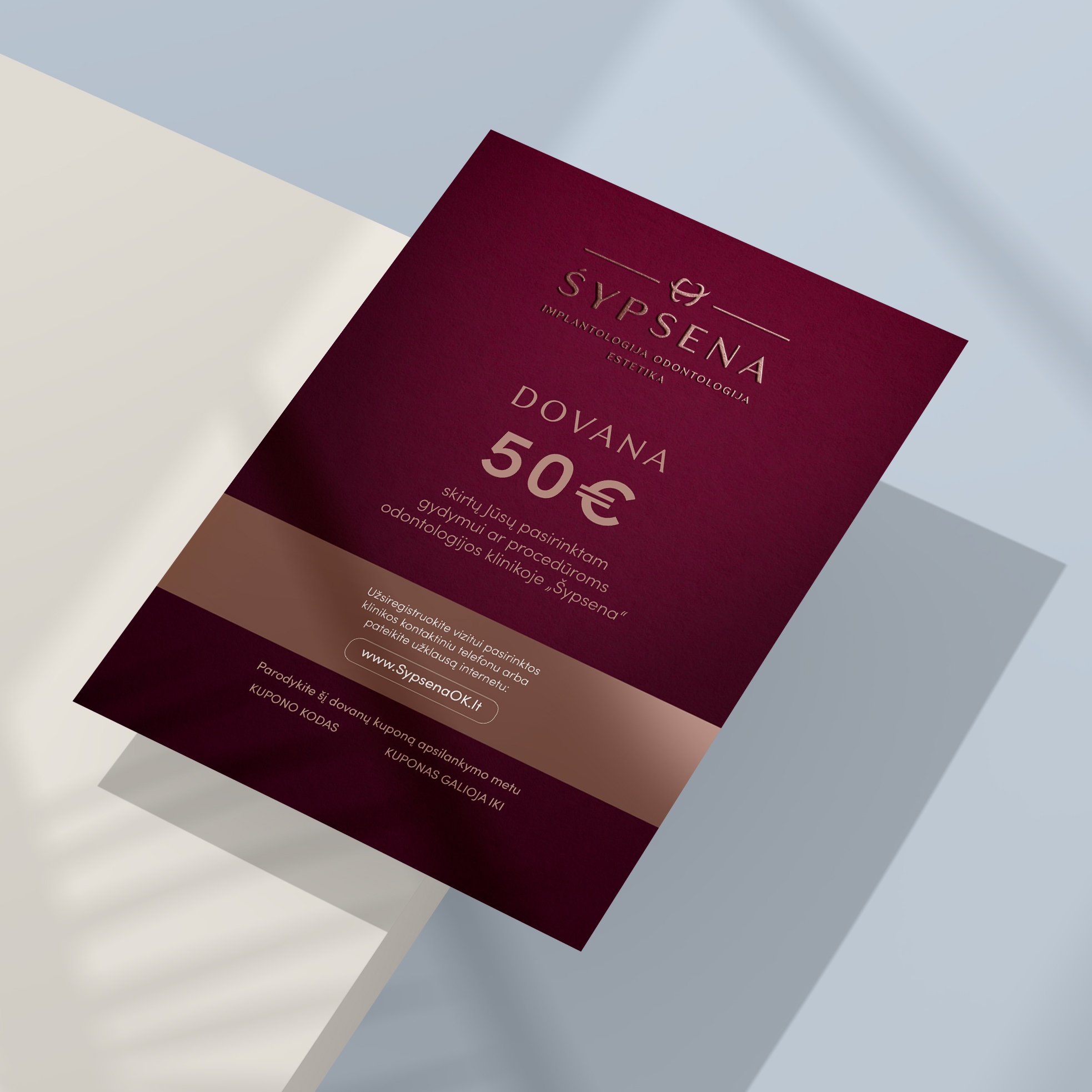 sypsena ok pasirinktos vertes kuponas produktas viz